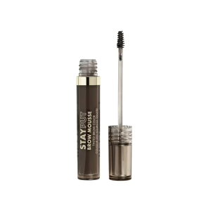�~���j �X�e�C�v�b�g �u���E���[�X �e�B���e�b�h�u���E�J���[ �u���E���u���b�N ��3mL Milani Stay Put Brow Mousse Tinted Brow Color, Brown Black, 0.10 fl oz �y�����񂹏��i�z