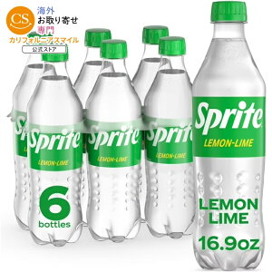 �X�v���C�g ���������C���\�[�_�|�b�v 500ml 6�{�p�b�N Sprite Lemon Lime Soda Pop, 16.9 fl oz, 6 Pack Bottles �y�����񂹏��i�z