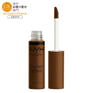 NYX�v���t�F�b�V���i�����C�N�A�b�v �o�^�[�O���X �m���X�e�B�b�N���b�v�O���X �L���������g NYX Professional Makeup Butter Gloss, Non-Sticky Lip Gloss, Caramelt �y�����񂹏��i�z