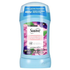 yAJEH}[gizXA[u fIhg XeBbN p XC[gs[oCIbg 34g Suave Antiperspirant Deodorant For Women, 48hr Protection, Sweet Pea & Violet, 1.2 oz y񂹏iz