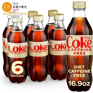 �_�C�G�b�g�R�[�N �J�t�F�C���t���[ �\�[�_�|�b�v 500ml 6�{�p�b�N Diet Coke Caffeine Free Soda Pop, 16.9 fl oz, 6 Pack Bottles �y�����񂹏��i�z