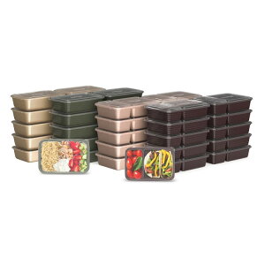 yAJEH}[gizxgS[ R{ ~[vbve 80_Zbg Bentgo Combo Meal Prep Containers (80-Piece Set) y񂹏iz