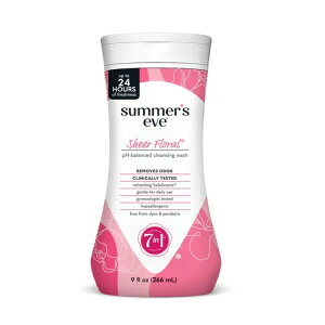 �T�}�[�Y�C�u �V�A�[�t���[���� �f�C���[ �t�F�~�j���E�H�b�V�� 266ml Summer�fs Eve Sheer Floral Daily Feminine Wash, Removes Odor, pH Balanced, 9 fl oz �y�����񂹏��i�z