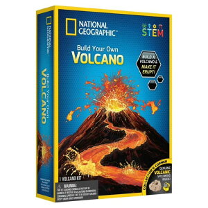 �i�V���i���W�I�O���t�B�b�N STEM �ΎR�����L�b�g 8�Έȏ���� National Geographic STEM Build Your Own Volcano Science Kit for 8 Years and up �y�����񂹏��i�z