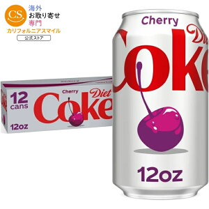 �_�C�G�b�g�R�[�N �`�F���[���� �\�[�_ ��355ml 12�{ Diet Coke Cherry Diet Soda Pop Fridge Pack Cans, 12 fl oz, 12 Pack �y�����񂹏��i�z