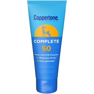 �R�p�g�[�� �R���v���[�g ���Ă��~�߃��[�V���� SPF50 198g Coppertone Complete Sunscreen Lotion, SPF 50 Sunscreen, 7 oz �y�����񂹏��i�z