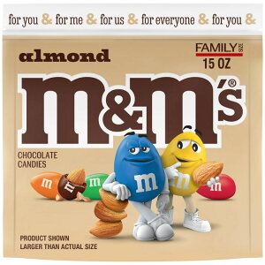 yő1000~OFFN[|zyAJEH}[gizM&M's A[h~N`R[gLfB t@~[TCY - 425g  M&M's Almond Milk Chocolate Candy Family Size - 15 oz Bag y񂹏
