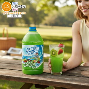 �n���C�A���p���` �O���[���x���[���b�V�� �W���[�X�h�����N 1�K�����{�g�� Hawaiian Punch Green Berry Rush, Juice Drink, 1 gal bottle �y�����񂹏��i�z�y���킹�Ĕ��������z