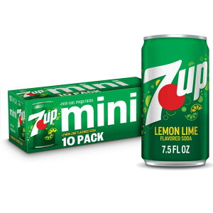 yő1000~OFFN[|zyAJEH}[giz7UP JtFCt[ C \[_|bv 221ml 10 ʃpbN 7UP Caffeine Free Lemon Lime Soda Pop, 7.5 fl oz, 10 Pack Cans y񂹏iz
