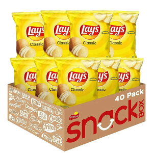 ySiΏہE펞2300~E3800~E41000~OFFN[|zyAJEH}[gizCY |eg`bvXANVbNA28g ܁A40 Lay's Potato Chips, Classic, 1 oz Bags, 40 Count Lays y
