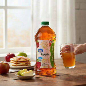 yAJEH}[gPBzO[go[ 100% AbvW[X 2.84L Great Value 100% Apple Juice, 2839ml 96fl oz y񂹏izy킹Ĕz