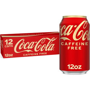 yAJEH}[gizRJER[ JtFCt[ \[_|bv 354ml 12ʃpbN Coca-Cola Caffeine Free Soda Pop, 12 fl oz, 12 Pack Cans y񂹏izy킹Ĕz