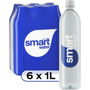 yő1000~OFFN[|zyAJEH}[gizX}[gEH[^[ v~AEH[^[ 1bg 6{ smartwater vapor distilled premium water, 1 liter, 6 count bottles y񂹏i