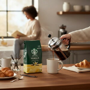 ySiΏہE펞2300~E3800~E41000~OFFN[|zyAJEH}[gizX^[obNX ArJ oj 311g Starbucks Arabica Beans Vanilla, Naturally Flavored, Ground Coffee, 11 oz 