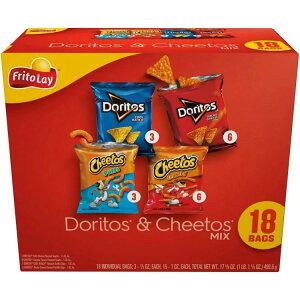 yő1000~OFFN[|zyAJEH}[giztg[ hgX`[gX ~bNX oGeBpbN XibN`bvX 18  Frito-Lay Doritos & Cheetos Mix Variety Pack Snack Chips, 18 Co