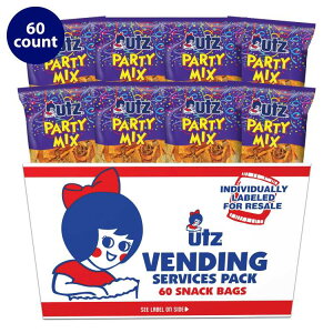 ySiΏہE펞2300~E3800~E41000~OFFN[|zyAJEH}[gizUtz p[eB[~bNX }`pbN 28g 60 Utz Party Mix, Multipack, 1 oz, 60 Count y񂹏iz