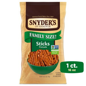 yő1000~OFFN[|zyAJEH}[gizXiC_[Y Iu nm[o[ vbcF XeBbN t@~[TCY 453g Snyder's of Hanover Pretzel Sticks, Family Size 16 oz y