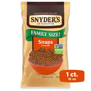 yő1000~OFFN[|zyAJEH}[gizXiC_[Y Iu nm[o[ vbcF Xibv t@~[TCY 453g obO Snyder's of Hanover Pretzel Snaps, Family Size, 16 oz Bag y