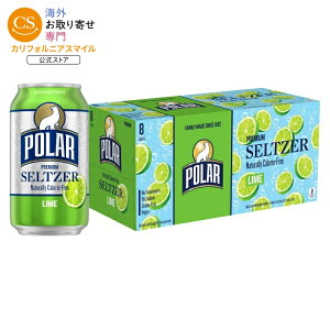 �|�[���[ �[���J�����[ ���C�� �X�p�[�N�����O �Z���c�@�[ �E�H�[�^�[ ��354ml 8 �ʃp�b�N Polar Zero Calorie Lime Sparkling Seltzer Water, 12 fl oz, 8 Pack Cans �y�����񂹏��i�z�y���킹�Ĕ��������z