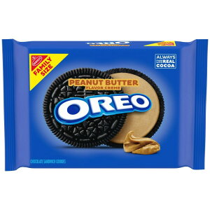 yő1000~OFFN[|zyAJEH}[gizII s[ibco^[N[`R[gThCb`NbL[ t@~[TCY 481g OREO Peanut Butter Creme Chocolate Sandwich Cookies, Fa