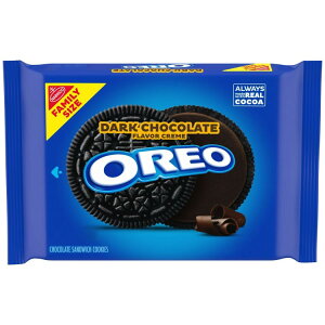 yAJEH}[gizII _[N`R[gN[`R[gThCb`NbL[ t@~[TCY 481g OREO Dark Chocolate Creme Chocolate Sandwich Cookies, Family Size, 17 oz y