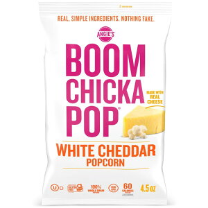 ySiΏہE펞2300~E3800~E41000~OFFN[|zyAJEH}[gizAW[Y u[`J|bv zCg`F_[|bvR[ 127g Angie's BOOMCHICKAPOP White Cheddar Popcorn, 4