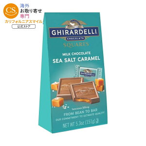 �M���f�� �~���N�`���R���[�g �V�[�\���g �L�������� �`���R���[�g �X�N�G�A ��150g �� GHIRARDELLI Milk Chocolate Sea Salt Caramel Chocolate Squares, 5.3 OZ Bag �y�����񂹏��i�z�y���킹�Ĕ��������z