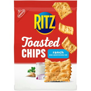 yő1000~OFFN[|zyAJEH}[gizbc g[Xg`bvX `NbJ[ p[eB[XibN 229g RITZ Toasted Chips Ranch Crackers, Party Snacks, 8.1 oz y񂹏izy