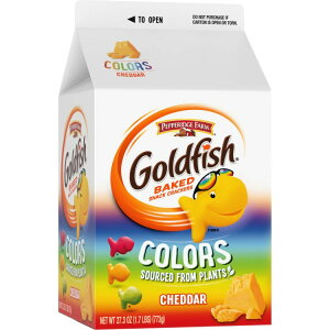 ySiΏہE펞2300~E3800~E41000~OFFN[|zyAJEH}[gizS[htBbV J[Y `F_[`[YNbJ[ 773g Goldfish Colors Cheddar Cheese Crackers, 27.3 oz y