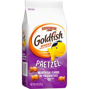 yő1000~OFFN[|zyAJEH}[gizS[htBbV vbcF NbJ[ XibN NbJ[ 226g obO Goldfish Pretzel Crackers, Snack Crackers, 8 oz Bag y񂹏