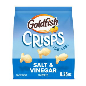yő1000~OFFN[|zyAJEH}[gizS[htBbV NXv \g&rlK[ xCNh`bvNbJ[ 177g Goldfish Crisps Salt & Vinegar Flavored Baked Chip Crackers, 6.25 oz
