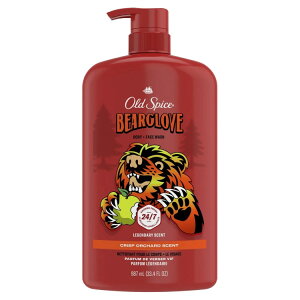 yAJEH}[gizI[hXpCX NWO{fBEHbV jp xAO[u NXvI[`[h̍ 946g Old Spice Cleansing Body Wash for Men Bearglove Crisp Orchard Scent 33.4
