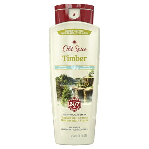 yAJEH}[gizI[hXpCX tbV[eBo[ T_Ebh̍̃{fBEHbV jp 510g Old Spice Fresher Timber with Sandalwood Scent Body Wash for Men 18 fl oz y