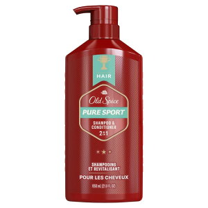 yAJEH}[gizI[hXpCX Y 2 in 1 Vv[RfBVi[ sAX|[c 623g Old Spice Men's 2 in 1 Shampoo and Conditioner for Men Pure Sport 22 fl oz y񂹏iz