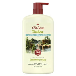 yAJEH}[gizI[hXpCX Y {fBEHbV eBo[ T_Ebh 24/7 V[tbV 850g Old Spice Men's Body Wash Timber with Sandalwood 24/7 Shower Fresh 30 oz y