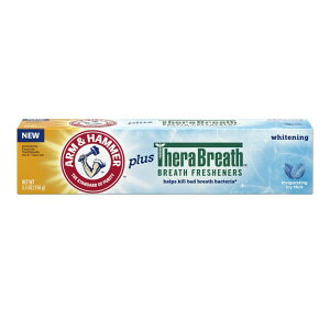 yAJEH}[gizA[n}[  vX ZuX uXtbVi[ uȃACV[~g 155g ARM&HAMMER Whitening Toothpaste Plus Therabreath Breath Fresheners Icy Mint 5.5 oz 