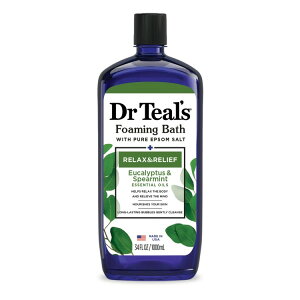 yAJEH}[gizhN^[ eB[Y tH[~OoX sAGv\\gz [JƃXyA~g 1005ml Dr Teal's Foaming Bath with Pure Epsom Salt Eucalyptus & Spearmint 34 fl oz. y