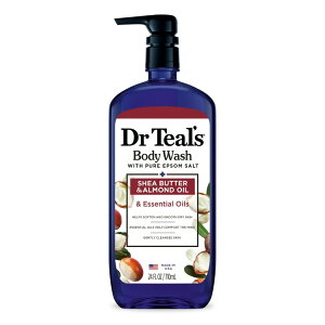 yAJEH}[gizhN^[eB[Y {fBEHbV sAGv\\g VAo^[A[hz 709ml Dr Tealfs Body Wash with Pure Epsom Salt Shea Butter & Almond 24 fl oz y