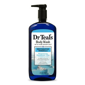 yAJEH}[gizhN^[eB[Y XgeBu~lY {fBEHbV }OlVE JE  709ml Dr Teal's Restorative Minerals Body Wash Magnesium Potassium & Zinc 24 fl oz 