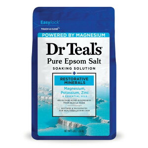 yAJEH}[gizhN^[eB[Y Gv\\g }OlVE \[N JEƈz 1.36kg Dr Teal's Epsom Salt Magnesium Soak Potassium & Zinc 1.36kg y񂹏izy킹