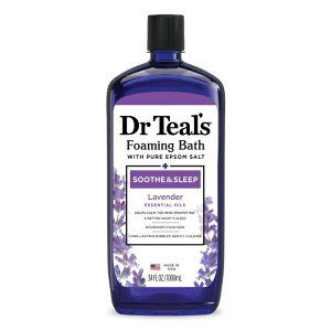 yAJEH}[gizhN^[eB[Y tH[~OoX sAGv\\g x_[z 1005ml Dr Teal's Foaming Bath with Pure Epsom Salt Soothe & Sleep with Lavender 34 fl oz y