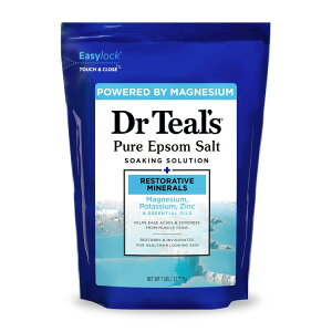 yAJEH}[gizhN^[eB[Y XgeBu~lY Gv\\g\[N }OlVE JE z 3.175kg Dr Teal's Restorative Minerals Epsom Salt Soak 3.175kg y