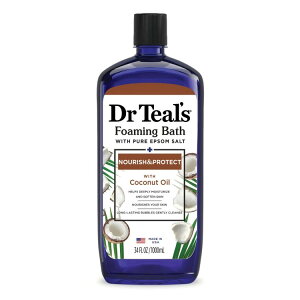 yAJEH}[gizhN^[eB[Y tH[~O ouoX sAGv\\g RRibcIC 1005ml Dr Teal's Foaming Bubble Bath with Pure Epsom Salt and Coconut Oil 34 fl.oz y