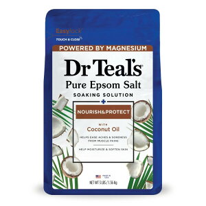 yAJEH}[gizhN^[eB[Y Gv\\g }OlVE \[N RRibcICz 1.36kg Dr Teal's Epsom Salt Magnesium Soak Coconut Oil 1.36kg y񂹏izy킹Ĕ