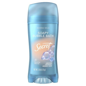 yAJEH}[gizV[NbgtbV CrWu \bhfIhg p ouoX 73g Secret Fresh Invisible Solid Antiperspirant & Deodorant for Women Bubble Bath 2.6oz y