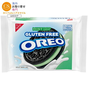 �I���I �O���e���t���[ �~���g�N���[���`���R���[�g�T���h�C�b�`�N�b�L�[ ��353g OREO Gluten Free Mint Creme Chocolate Sandwich Cookies 12.47 oz �y�����񂹏��i�z�y���킹�Ĕ��������z