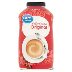 yAJEH}[gPBzO[go[ IWiR[q[N[}[ 1000g Great Value Original Coffee Creamer, 35.3 oz y񂹏izy킹Ĕz