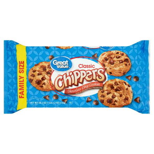 yAJEH}[gPBzO[go[ NVbN`R[g`bvNbL[ 516g Great Value Classic Chocolate Chip Cookies, 18.2 oz y񂹏izy킹Ĕz