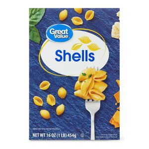 yAJEH}[gPBzO[go[VF 454g i퉷ۑ\j Great Value Shells, 16 oz Box y񂹏izy킹Ĕz