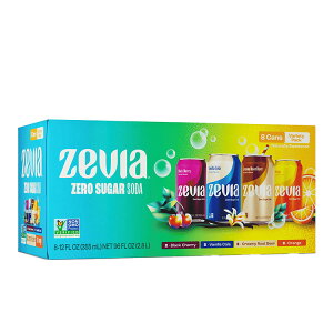 yAJEH}[giz[rA [VK[ 0J[ oGeBpbN 354ml 8ʃpbN Zevia Zero Sugar, 0 Calorie Variety Soda, 12 fl oz, 8 Pack Cans y񂹏izy킹Ĕz